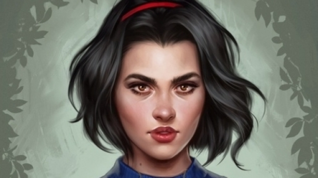 Biancaneve - Immagine digitale di Fernanda Suarez