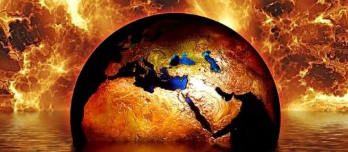 Free illustration: Earth, Globe, Water, Fire, Flame - Free Image ... - pixabay.com