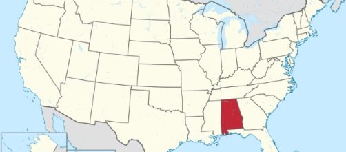 Alabama in the United States [Image via TUBS/Wikimedia Commons]