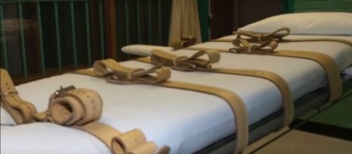 Arkansas execution chamber. (Image from Wochit News/Youtube)