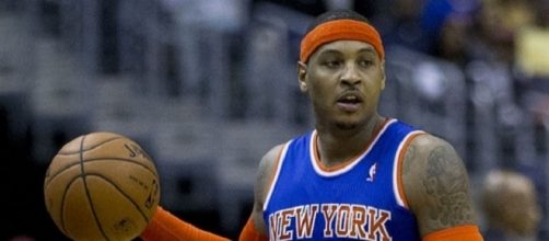 Carmelo Anthony played seven seasons with the Knicks -- Keith Allison via WikiCommons