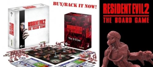 The 'Resident Evil 2' board game. (Image Credit: Where's Barry/YouTube)