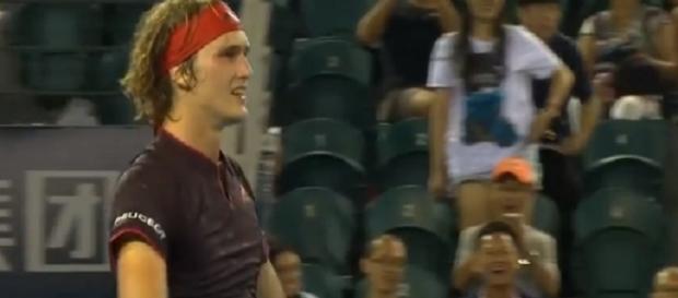 Alexander Zverev celebrating his win in Shenzhen opener. (Image Credit: Tennis TV/YouTube) Alexander Zverev celebrating his win in Shenzhen opener. (Image Credit: Tennis TV/YouTube)