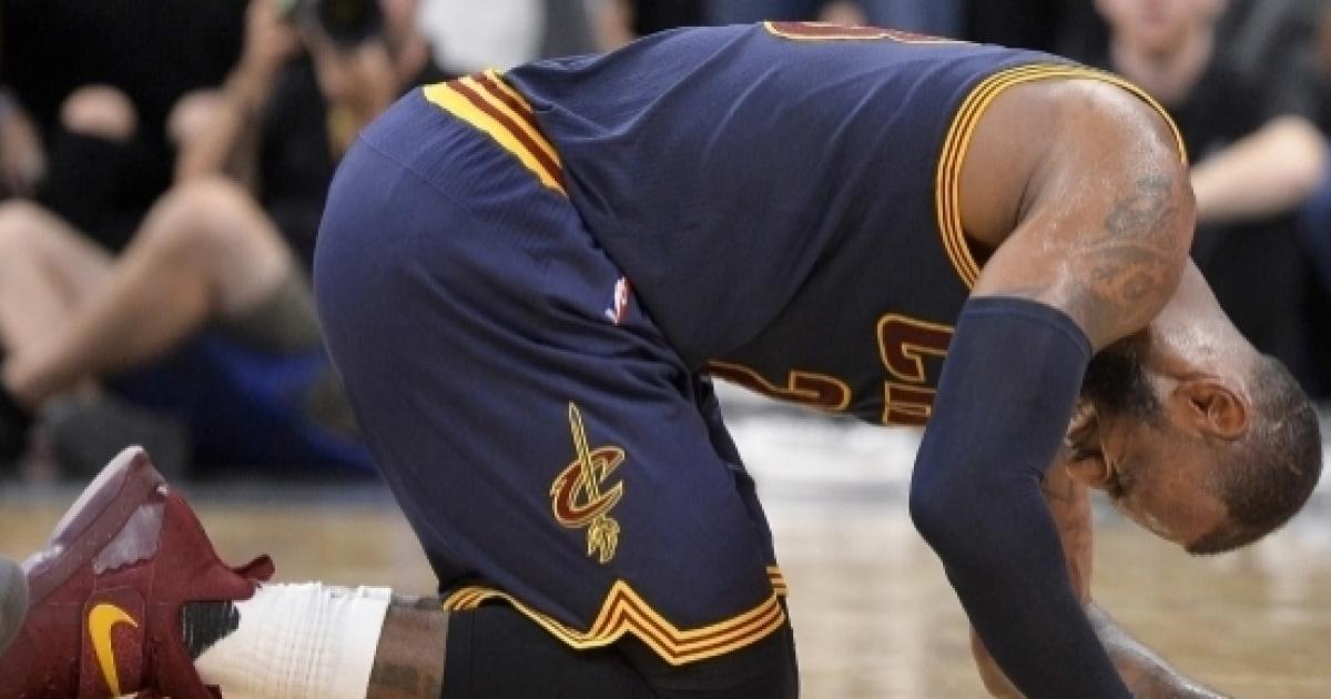 LeBron James has injured his ankle during training camp
