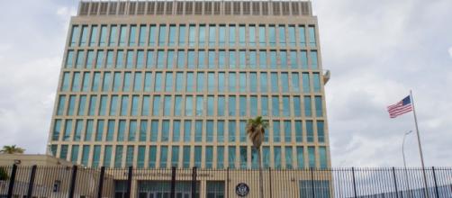 The US embassy in Havana, Cuba. Source;commons.wikimedia.org