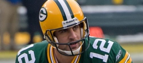 Aaron Rodgers tossed for 179 yards and four touchdowns for the Packers -- (Image Credi: Mike Morbeck via WikiCommons)