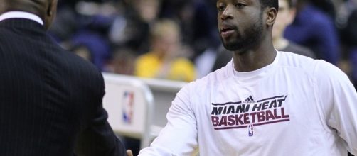 Given the choice, Dwyane Wade would love to retire as a Miami Heat/ photo by Keith Allison/ Flickr