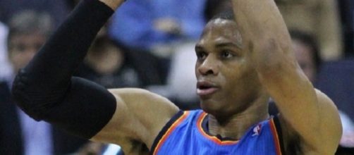 Russell Westbrook will receive $35.3 million in the first year of the extension -- Keith Allison via WikiCommons