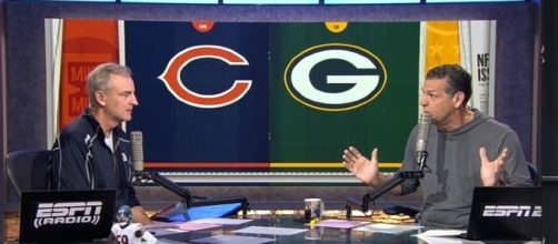 The Davante Adams injury had many analysts debating the hit - Youtube screen capture / ESPN