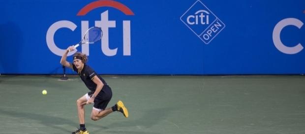 German tennis player Alexander Zverev. Image Credit: Keith Allison, Flickr -- CC BY-SA 2.0 German tennis player Alexander Zverev. Image Credit: Keith Allison, Flickr -- CC BY-SA 2.0