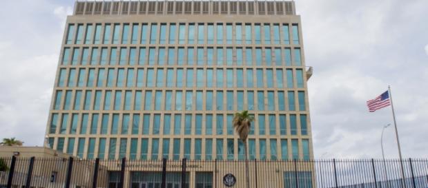 The US embassy in Havana, Cuba. Source;commons.wikimedia.org The US embassy in Havana, Cuba. Source;commons.wikimedia.org