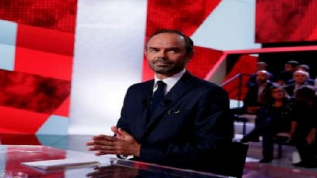 Edouard Philippe dans L'Emission Politique sur France 2. (Crédit : AFP)