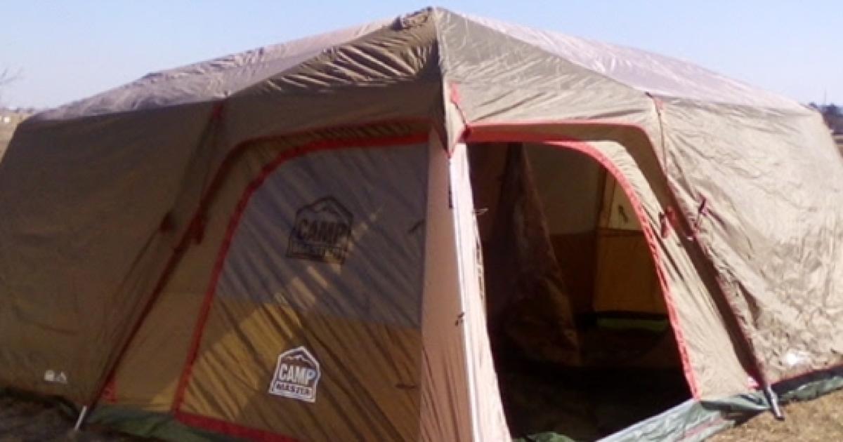 Campmaster family cabin 8 sleeper tent review