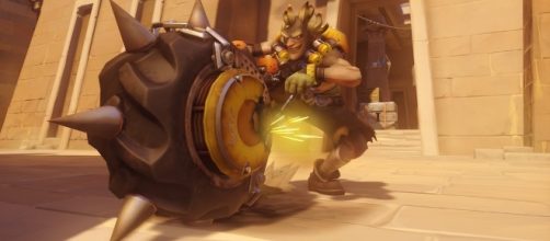 Junkrat is one of the most popular "Overwatch" heroes when it comes to defense (via YouTube/PlayOverwatch)
