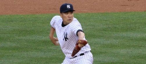 Masahiro Tanaka yielded five hits with two walks and five strikeouts vs. Red Sox -- Arturo Pardavila III via WikiCommons