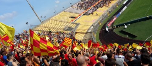 Una foto dello stadio "Via del mare".