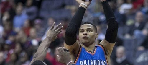 Russell Westbrook cannot stay. [Image Credit: Keith Allison/Wikimedia Commons]