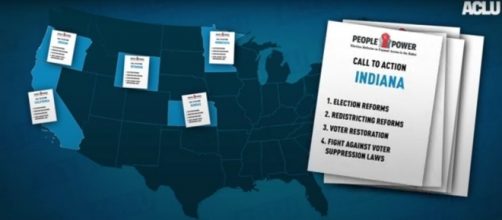 ACLU's People to Power voting campaign across America. [Screenshot from acluvideos via YouTube]