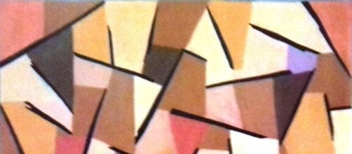 Paul Klee,"Harmonized struggle", cm 57 x 86 (1937)