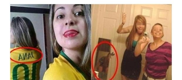Pessoas que se atrapalharam nas fotografias Pessoas que se atrapalharam nas fotografias