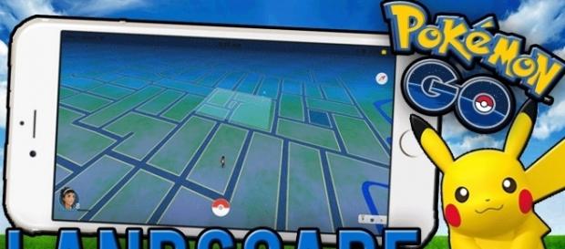 'Pokemon Go' neat trick to play the game in Landscape Mode (Image Credits: Danny G/YouTube Screenshot) 'Pokemon Go' neat trick to play the game in Landscape Mode (Image Credits: Danny G/YouTube Screenshot)