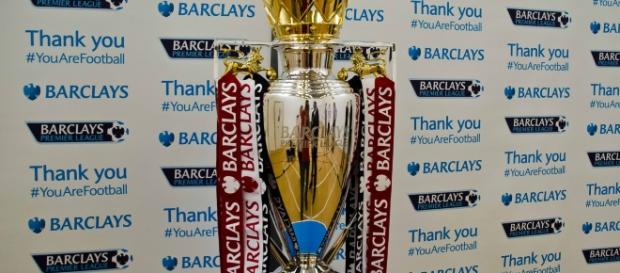 The Barclays Premier League trophy with the Manchester United ribbons on it. PHOTO/ Flickr The Barclays Premier League trophy with the Manchester United ribbons on it. PHOTO/ Flickr