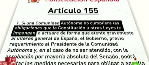 Artículo 155 de la Constitución española