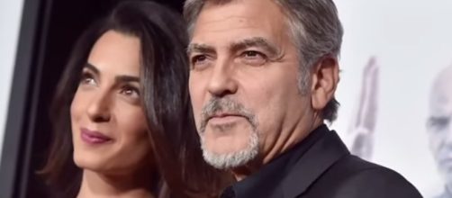 George and Amal Clooney made first red carpet appearance at 2017 Venice Film Festival. YouTube/ET