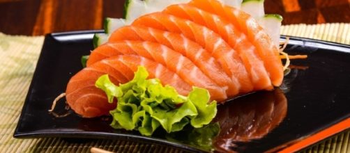 Sashimi de salmão: prato da culinária japonesa