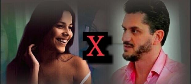 Emilly Araújo e o médico Marcos Harter Emilly Araújo e o médico Marcos Harter