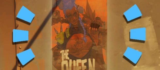 The 'Overwatch' Junkertown Queen. (image source: YouTube/ohnickel) The 'Overwatch' Junkertown Queen. (image source: YouTube/ohnickel)
