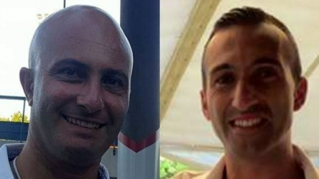 Agenti calciatori, a sinistra il catanese Virzi, a destra il monrealese Dell'Orzo