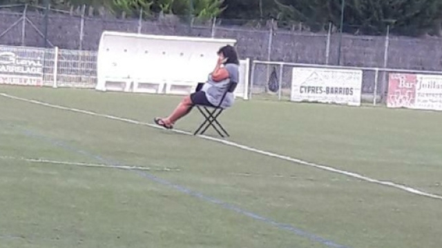 Pas possible de faire bouger la dame (Photo Puk& Match 65)