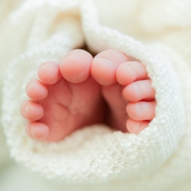 Newborn Toes, newborn. Image via Pixabay.