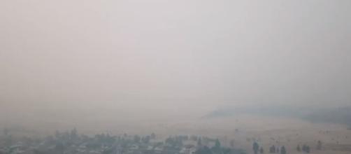 Spokane air quality hazardous: Fire smoke unundating Spokane, blanketing region - youtube screen capture / D3stroy3r123456