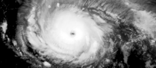 Hurricane Irma intensifying into a Category 4 Tropical Storm. (Image by the Naval Research Laboratory/Wikimedia Commons)