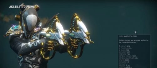 ‘Warframe’ offers a lot of powerful secondary weapons. Photo via Tactical Potato/YouTube