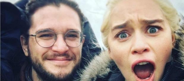 Kit Harington, Emilia Clarke in 'Game of Thrones.' - Image via YouTube/Matthew Kit Harington, Emilia Clarke in 'Game of Thrones.' - Image via YouTube/Matthew