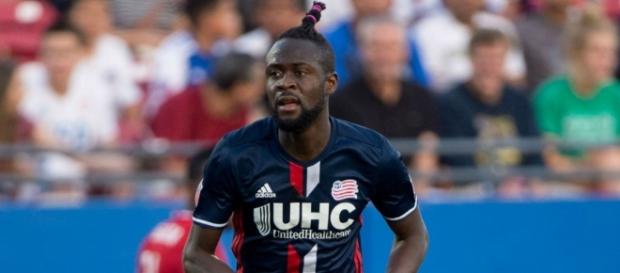 New England Revolution forward Kei Kamara wikimedia.org New England Revolution forward Kei Kamara wikimedia.org