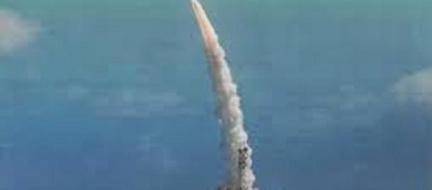 North Korea's 'gift package'. https://upload.wikimedia.org/wikipedia/commons/e/e5/Sprint_missile_maneuvering_after_launch.jpg North Korea's 'gift package'. https://upload.wikimedia.org/wikipedia/commons/e/e5/Sprint_missile_maneuvering_after_launch.jpg