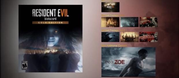 Resident Evil 7 biohazard Gold Edition: TAPE-01 “Zoe" - Announcement Trailer/YouTube Screenshot Resident Evil 7 biohazard Gold Edition: TAPE-01 “Zoe" - Announcement Trailer/YouTube Screenshot