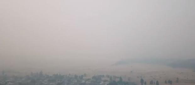 Spokane air quality hazardous: Fire smoke unundating Spokane, blanketing region - youtube screen capture / D3stroy3r123456 Spokane air quality hazardous: Fire smoke unundating Spokane, blanketing region - youtube screen capture / D3stroy3r123456