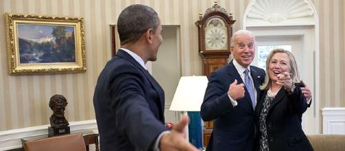 Obama, Biden, Clinton (US Government wikimedia commons)