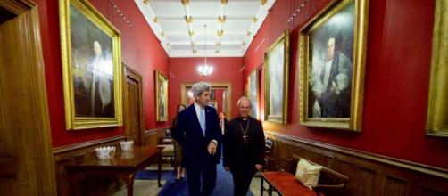 Arch-bishop - Canterbury - Image U.S. Department of State Follow Secretary Kerry Meets With Archbishop of Canterbury