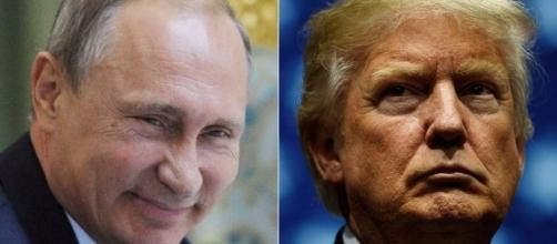 Vladimir Poutine descend Donald Trump