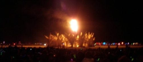 A man dies at the Burning Man Festival/Photo via Mark Richardson, Flickr