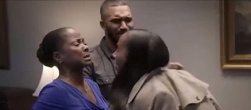 Candace lashes out at her mother at funeral home [Image: HAHN/YouTube screenshot]