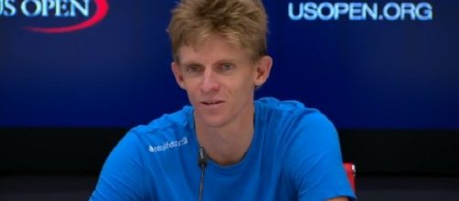 Kevin Anderson during a press conference at 2017 US Open/ Photo: screenshot via US Open Tennis Championships official channel on YouTube