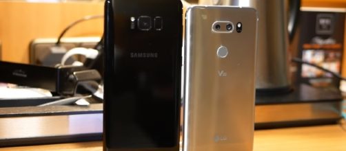 LG V30 vs Samsung Galaxy S8+ - YouTube/PhoneArena Channel