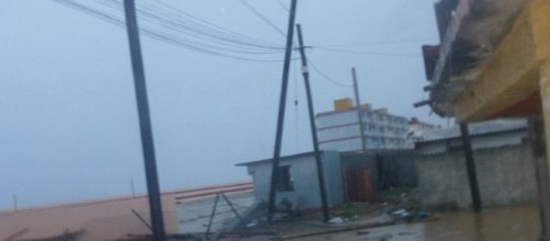 Primeras imágenes sobre el contacto del huracán Irma en Cuba